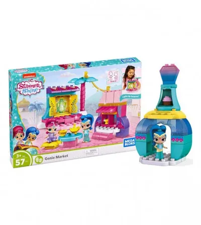 SHIMMER AND SHINE Igračka kocke za slaganje Azar Bazaar mega blocks 20120783