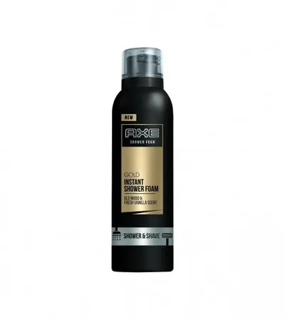 AXE Pjena za tuširanje i brijanje 200ml Gold 152188