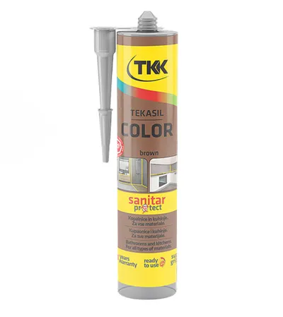 TKK Silikon sanitarni Neutral 300ml Smeđi