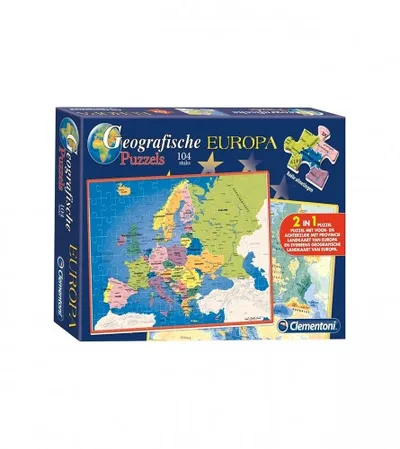 CLEMENTONI Igračka puzzle Europa 104/1 167467