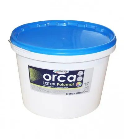 KOMOCHEM Boja za unutrašnje zidove ORCA LATEX 15l bijela polumat