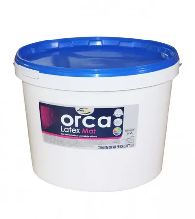 KOMOCHEM Boja za unutrašnje zidove ORCA LATEX 15l bijela mat