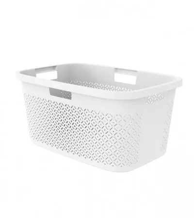 CURVER Korpa za veš Terrazzo 47l 245527 Bijela