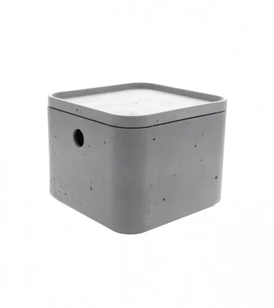 CURVER Kutija dekorativna sa poklopcem 3,5l XS 243398 Siva