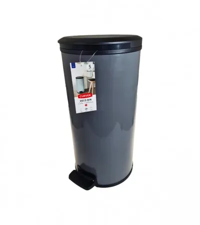 CURVER Kanta za smeće sa pedalom 30l 2000815 Siva