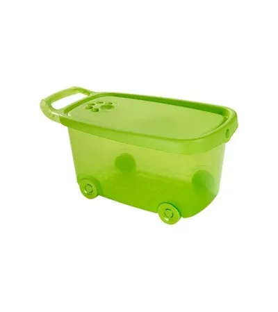 CURVER Kutija za igračke 45l 04170-720-02 Žuta/zelena