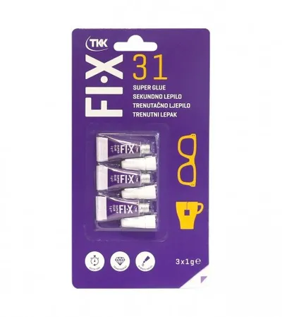 TKK Ljepilo trenutno 3x1g FIX31
