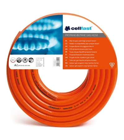 CELLFAST Crijevo za gas LPG 9x3mm 3m 20-004