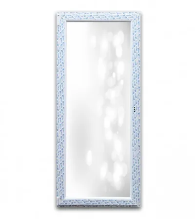DECCO Vrata PVC balkonska 100x200cm lijeva