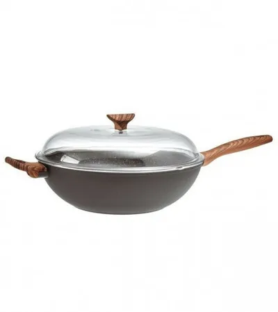 SAMBONET Tava wok sa poklopcem 32cm Rock'n'Rose 5103332