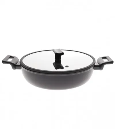 SAMBONET Šerpa plitka sa poklopcem 28cm 5104578