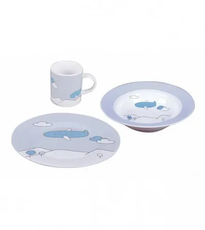 SAMBONET Set za ručavanje dječiji Blue Plain 3/1 5901026