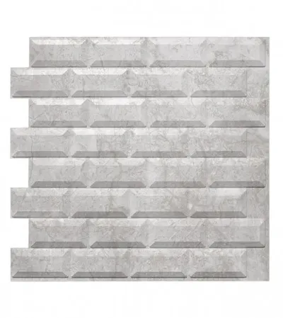 MASTER 3D panel PVC Metro Sivi