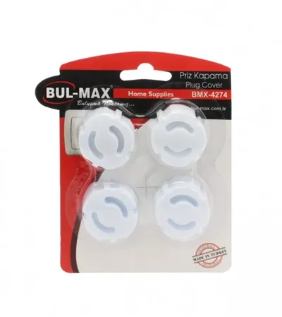 BUL-MAX Poklopac zaštitni za utičnicu PVC 4/1 BMX-4274