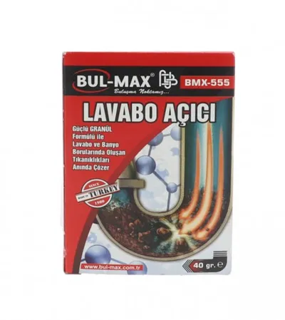 BUL-MAX Granule za odčepljivanje odvoda 40g BMX-555