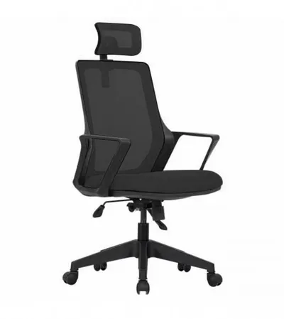 MASTER Stolica kancelarijska crna LBR 05