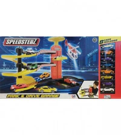 MASTER Igračka autogaraža sa 8 autića 70400647 Speedsterz