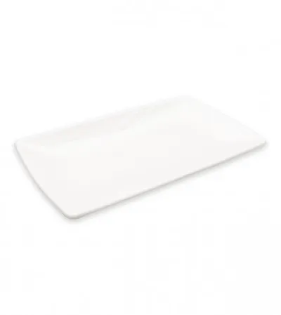 MASTER Tanjir za serviranje keramički 26x15cm bijeli 01210830