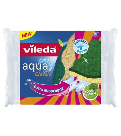 VILEDA Spužvica abrazivna Aqua Classic 8526