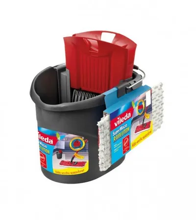VILEDA Set kanta i mop Revolution Completo 1479