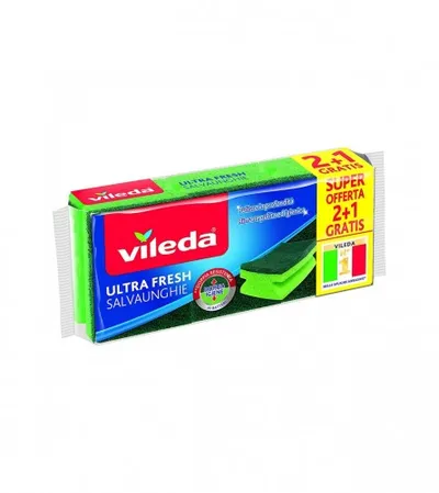 VILEDA Spužvica Ultra Fresh 2+1 Salva 3158