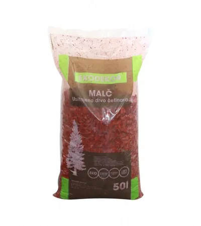 MASTER Malč ukrasno drvo 50l Crvena