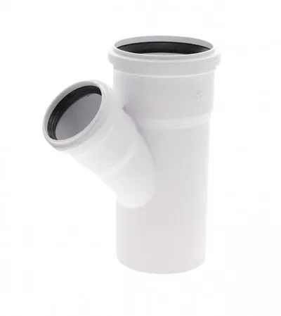 REHAU Račva jednostruka 75/50/45° Raupiano Light 445037-001