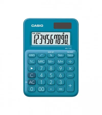 CASIO Digitron mini desktop MS-7UC-BU