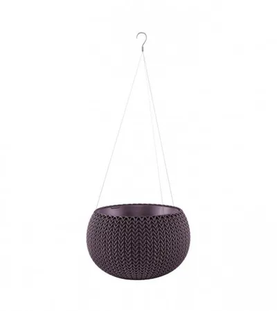 CURVER Saksija pletena 3,2l violet