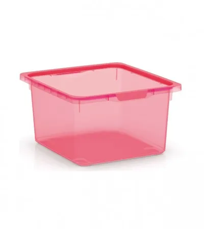 KIS Kutija sa poklopcem 17,5l roza