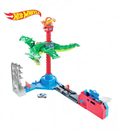MATTEL Igračka autić sa stazom Hot Wheels Dragon 186793