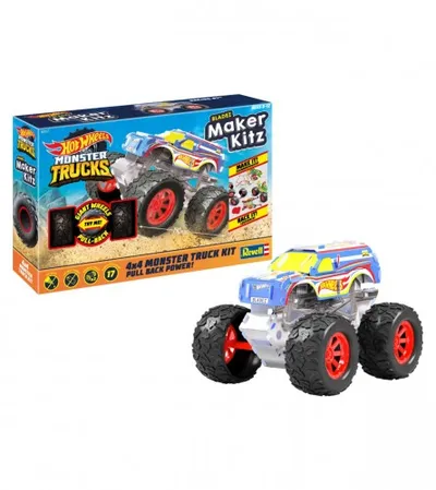REVELL Igračka džip Hot Wheels Monster Truck Racing Maker Kitz 178913
