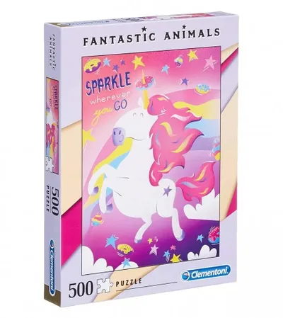 CLEMENTONI Igračka puzzle fantastične životinje 187791
