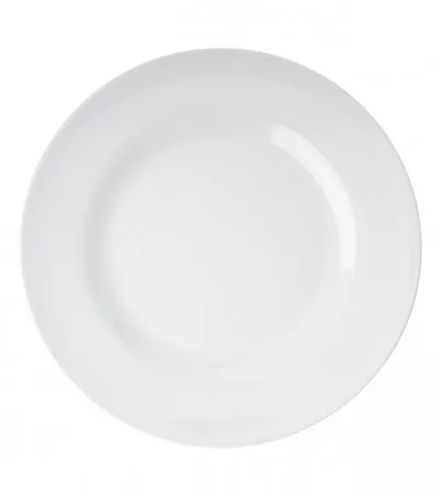 MASTER Tanjir melaminski bijeli plitki fi.19cm