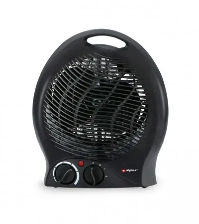 ALPINA HOME Kalolifer 2000W crni 182391