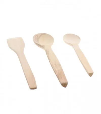 HAKTO Set kašike sa špartlom drvene 3/1 008538