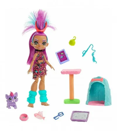 MATTEL Igračka lutkica Cave Roaralai 183007
