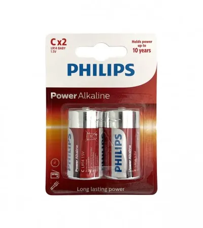 PHILIPS Baterije LR14/C 2/1 54998
