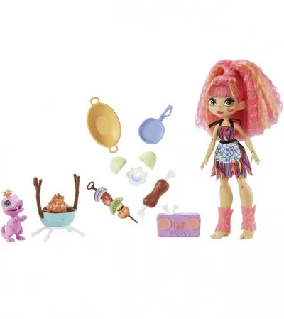 MATTEL Igračka lutka Cave Club Emberly 182972