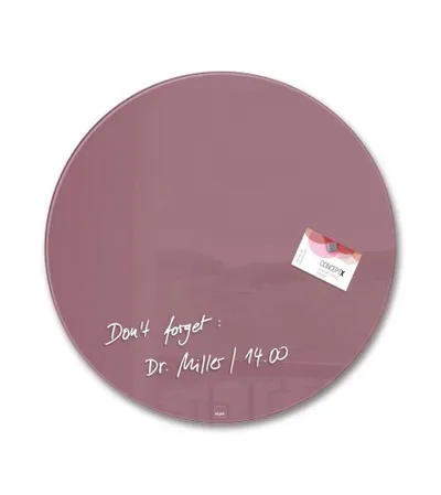 SIGEL Ploča magnetna staklena Smoky Red GL292