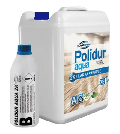 KOMOCHEM Lak za parket POLIDUR AQUA 2K sjajni 1l