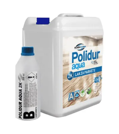 KOMOCHEM Lak za parket 2K Polidur polumat 5l