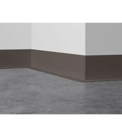 DOELLKEN Lajsna fleksibilna PVC smeđa WL50-0420