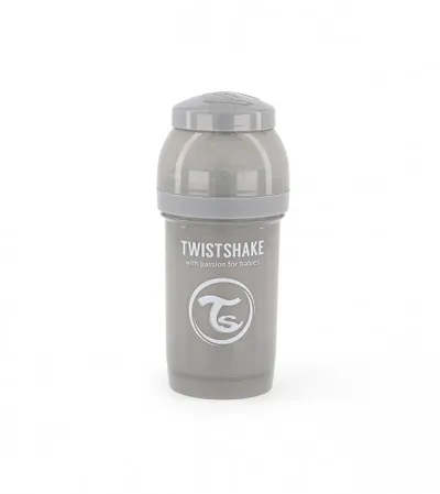 TWISTSHAKE Flašica Anti-Colic 180ml siva 78254