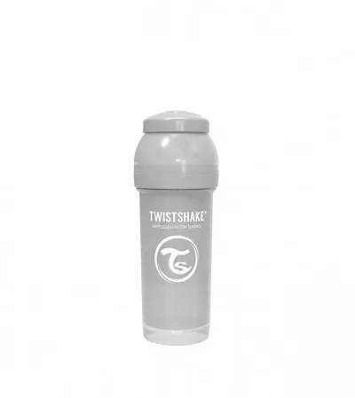 TWISTSHAKE Flašica Anti-Colic 260ml siva 78257