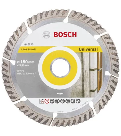 BOSCH Ploča rezna dijamantska 150x22,23mm 2608615061