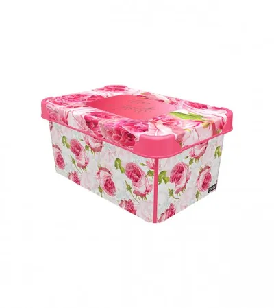 QUTU Kutija za odlaganje 19x28,5x13,5cm 5l ROSE
