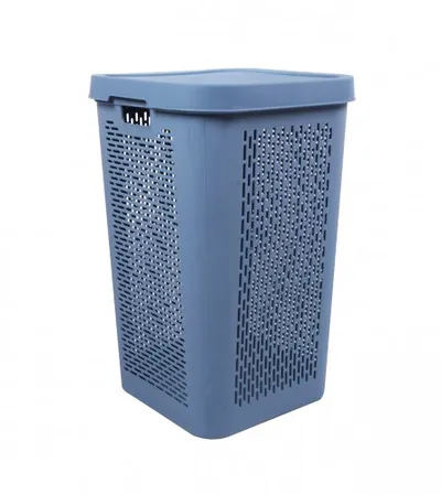 QUTU Korpa za veš 41x41x59,7cm 66l plava Q BASKET