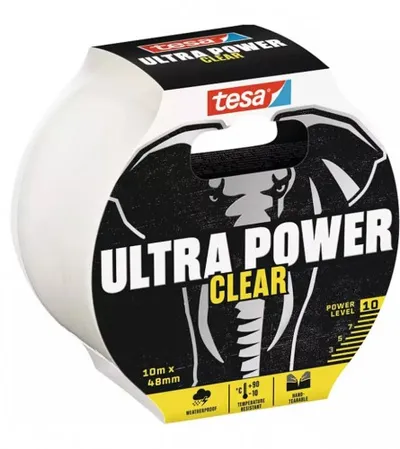 TESA Traka izolaciona ultra power 48mmx10m transparent 56496