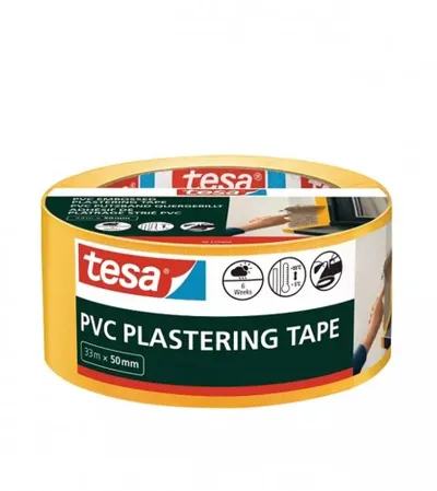 TESA Traka PVC zaštitna 50mmx33m žuta 55486